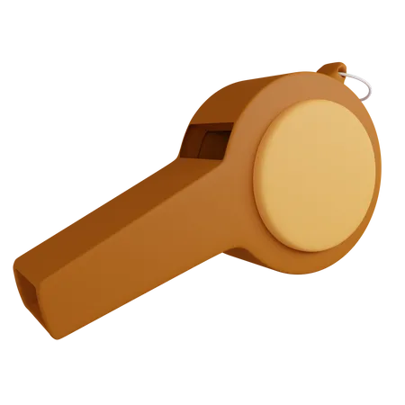 Whistle  3D Icon