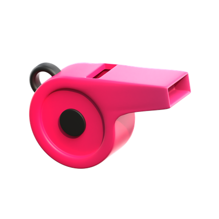 Whistle  3D Icon