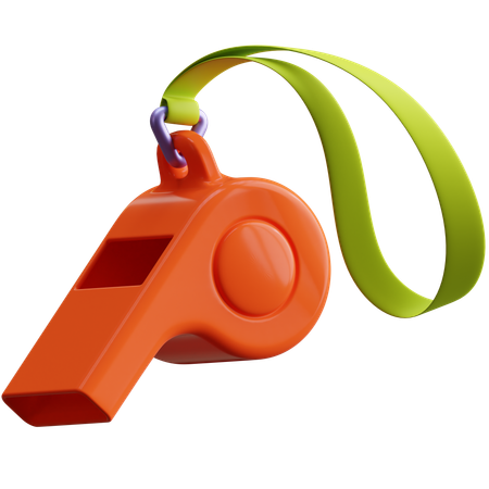 Whistle  3D Icon