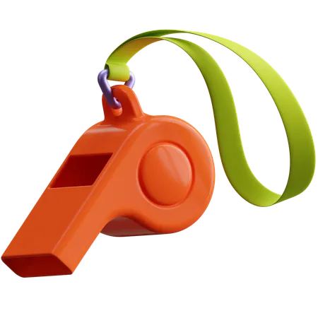 Whistle  3D Icon