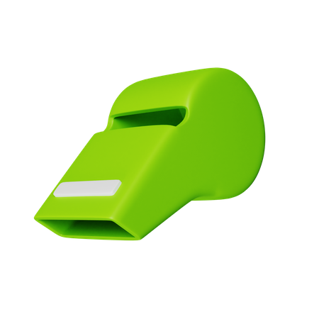 Whistle  3D Icon