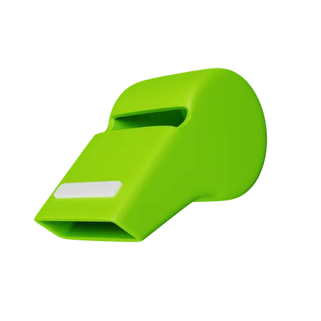 Whistle  3D Icon