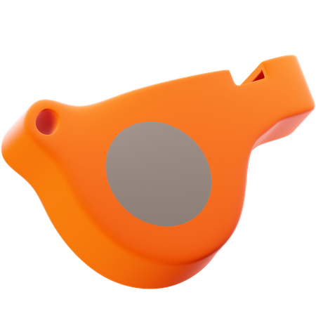 Whistle  3D Icon