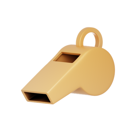 Whistle  3D Icon