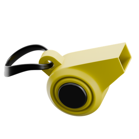 Whistle  3D Icon