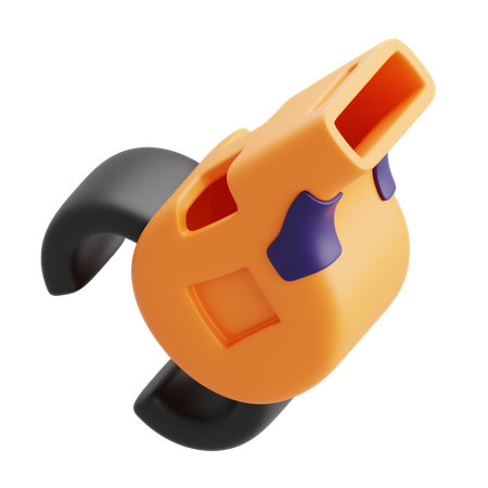 Whistle  3D Icon