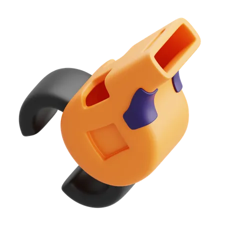 Whistle  3D Icon