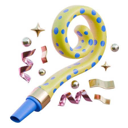Whistle  3D Illustration