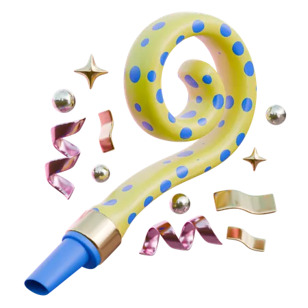 Whistle  3D Illustration