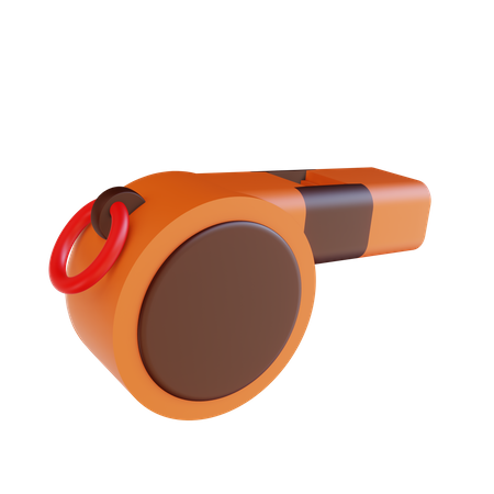 Whistle  3D Illustration