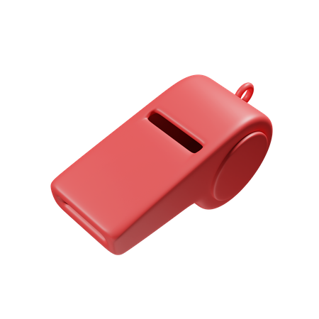 Whistle  3D Illustration