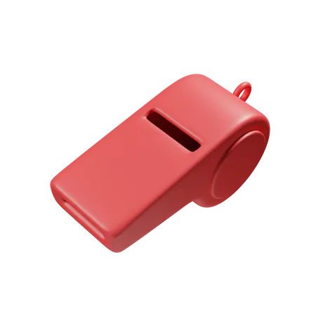 Whistle  3D Illustration