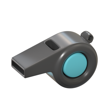 Whistle  3D Icon