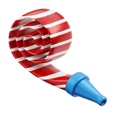 Whistle carnival  3D Icon