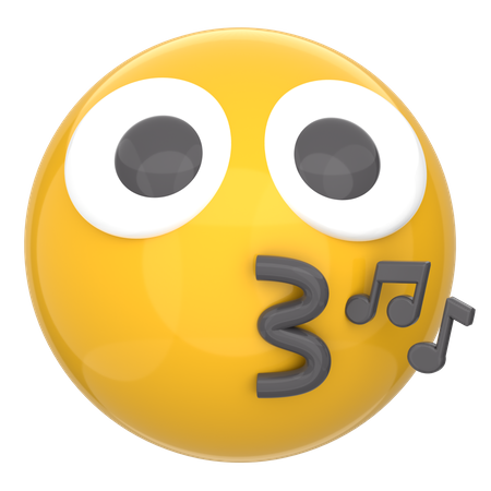 Whistling  3D Icon
