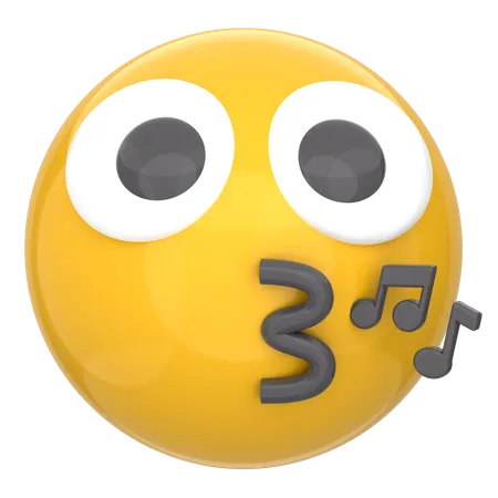 Whistling  3D Icon