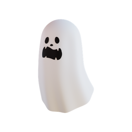 White Ghost  3D Icon