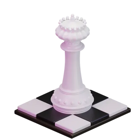 White King  3D Icon