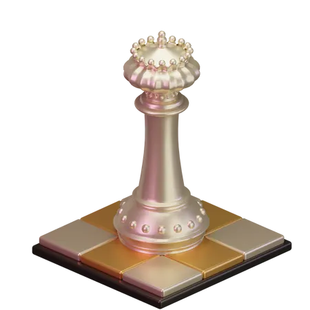 White King  3D Icon