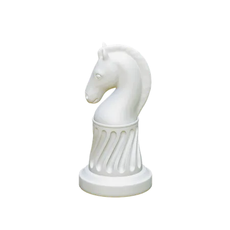 White Knight  3D Icon