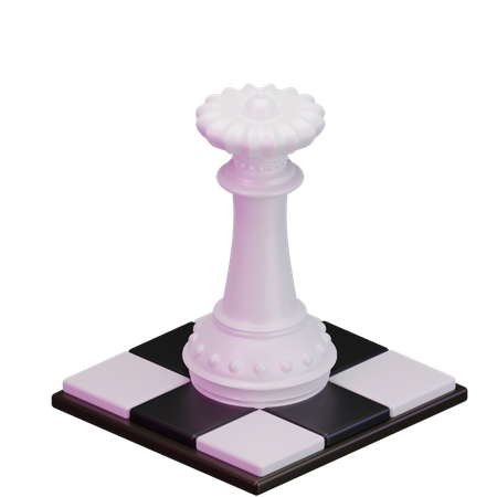 White Queen  3D Icon