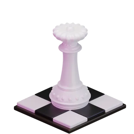 White Queen  3D Icon