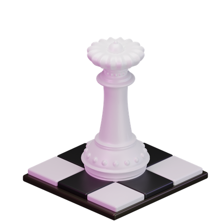 White Queen 3D Icon