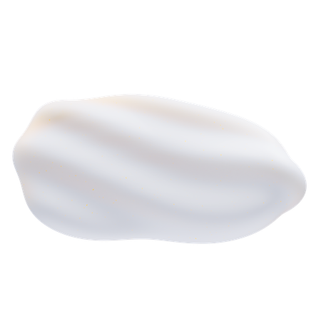 White Stone  3D Icon