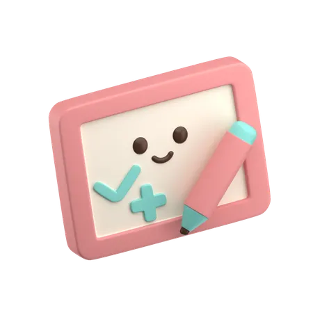 Whiteboard  3D Icon
