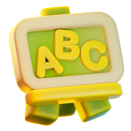 Whiteboard  3D Icon