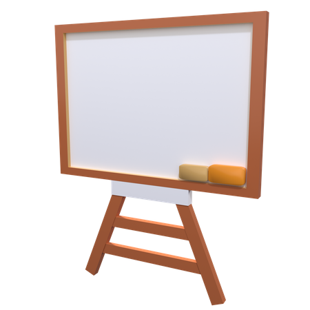 Whiteboard  3D Icon