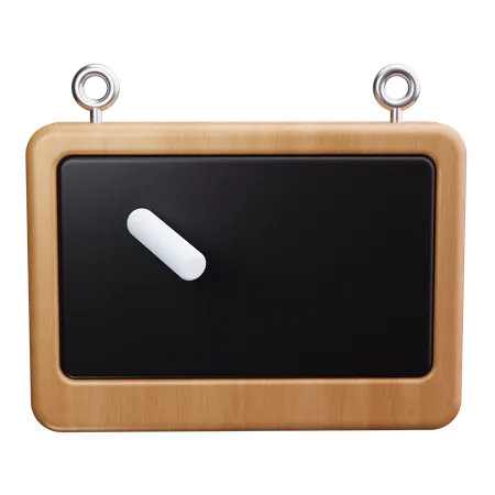 Whiteboard  3D Icon