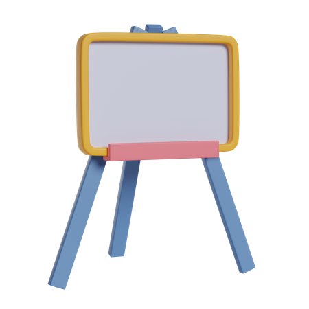 Whiteboard  3D Icon