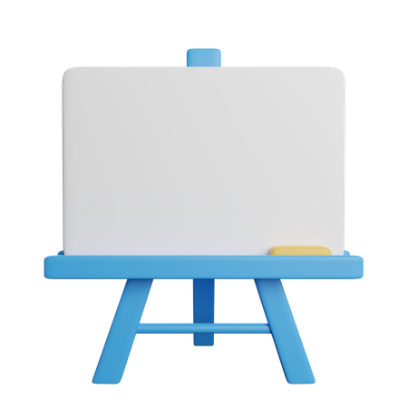 Whiteboard  3D Icon