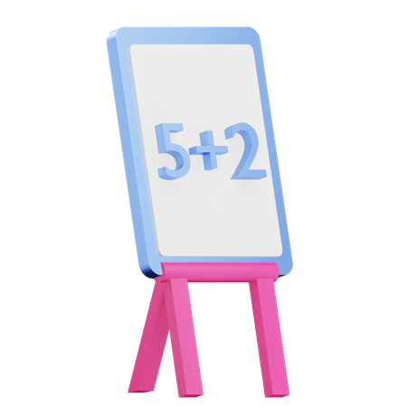 Whiteboard  3D Icon