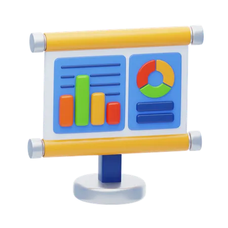 Whiteboard  3D Icon