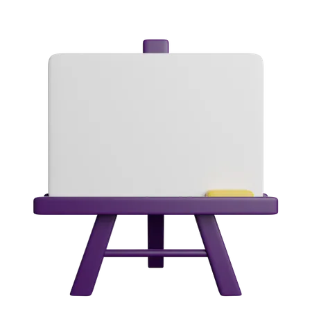 Whiteboard  3D Icon