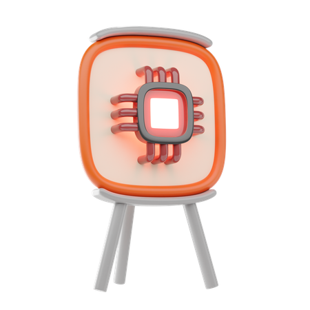 Whiteboard  3D Icon