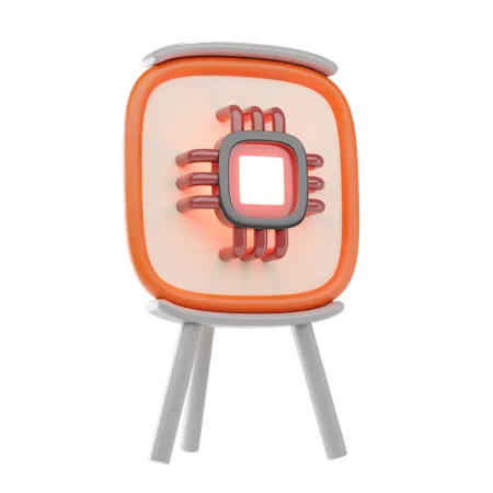 Whiteboard  3D Icon