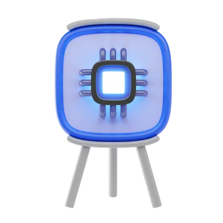 Whiteboard  3D Icon