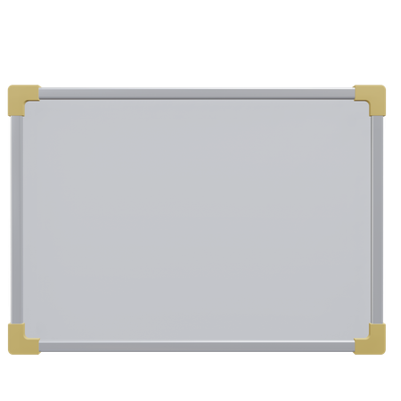 Whiteboard  3D Icon