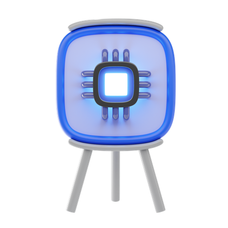 Whiteboard  3D Icon