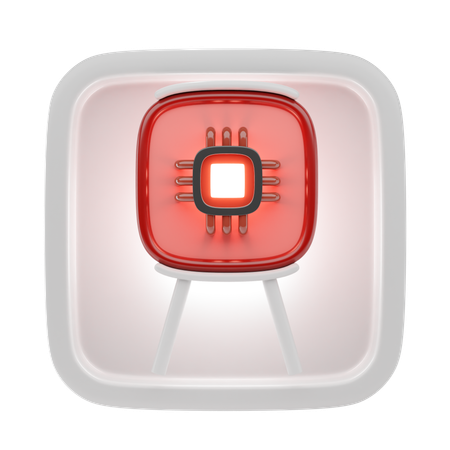 Whiteboard  3D Icon