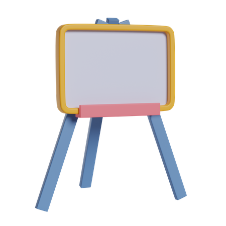 Whiteboard 3D Icon