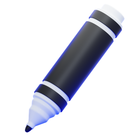 Whiteboard Marker  3D Icon
