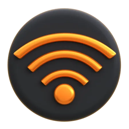 Wi-fi  3D Icon