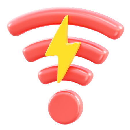 Wi-fi  3D Icon