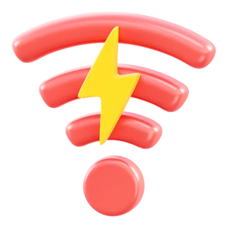 Wi-fi  3D Icon