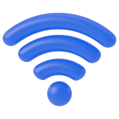 Wi-Fi  3D Icon