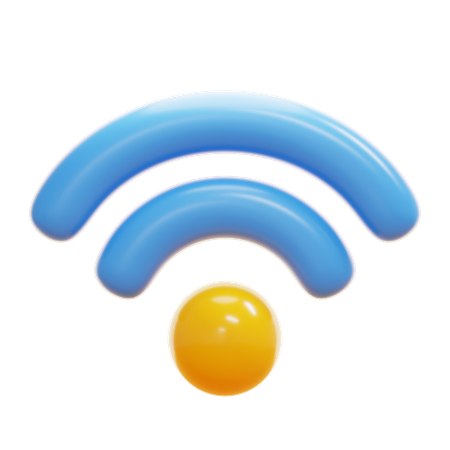 Wi-fi  3D Icon